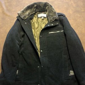 Marc Jacobs coat with removable fur